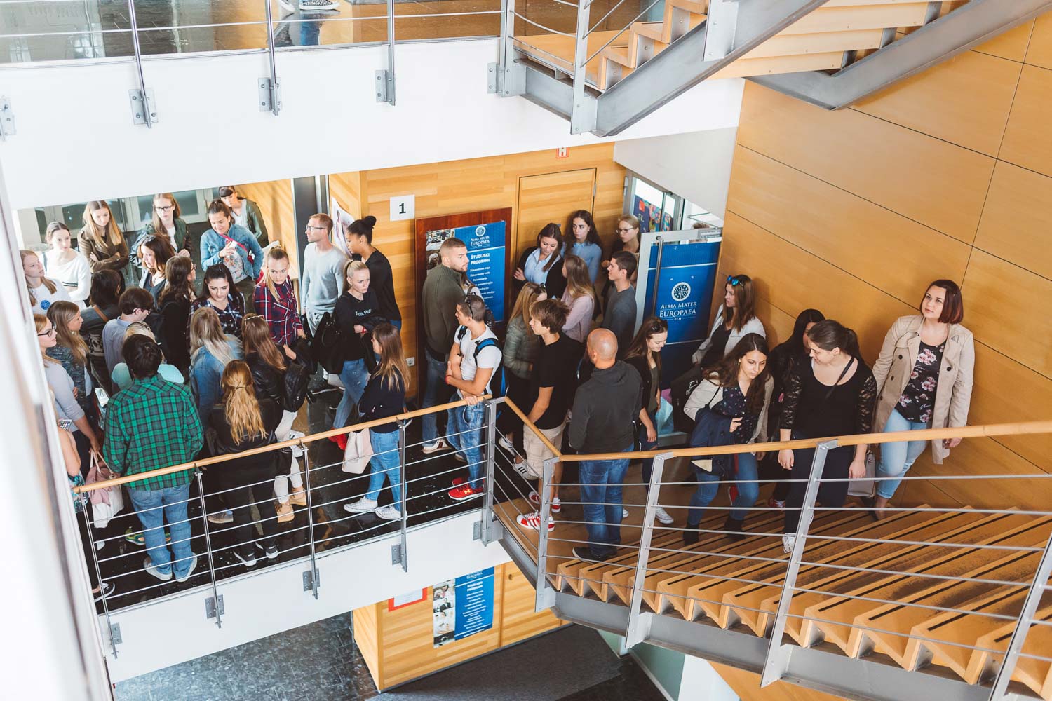 Alma Mater Europaea students and faculty